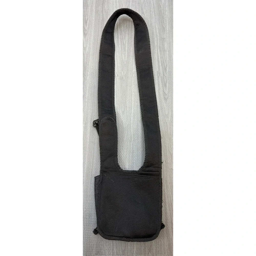 Y2K American Eagle Charcoal Wool Felt Utility Crossbody Bag‎ Zip Wallet Set